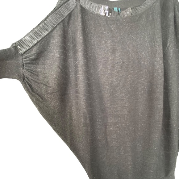 Marciano Grey Silver Mini Dress - Size XS - Picture 5 of 8